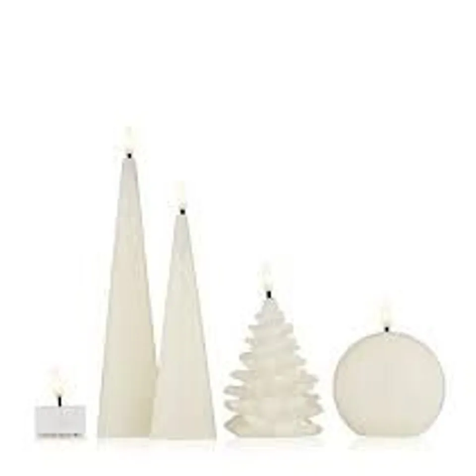 HOME STORIES WAX FLAMELESS CANDLES