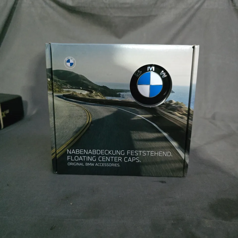 BMW FLOATING CENTRE CAPS – ORIGINAL BMW ACCESSORIES, BOXED