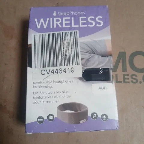 SLEEPPHONES WIRELESS HEADPHONES – SMALL (BOXED)