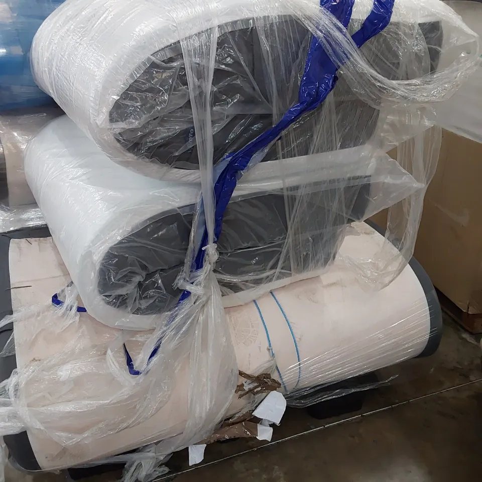 PALLET OF THREE MATTRESSES 