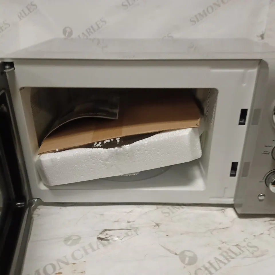 SWAN RETRO DIGITAL MICROWAVE GREY, 20 L, 800 W