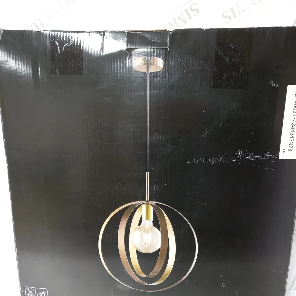 WOFI CORDOBA 1 LIGHT PENDANT 