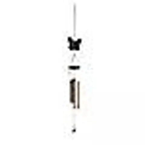 GARDEN STORIES BUTTERFLY WIND CHIME WITH SOLAR LIGHT