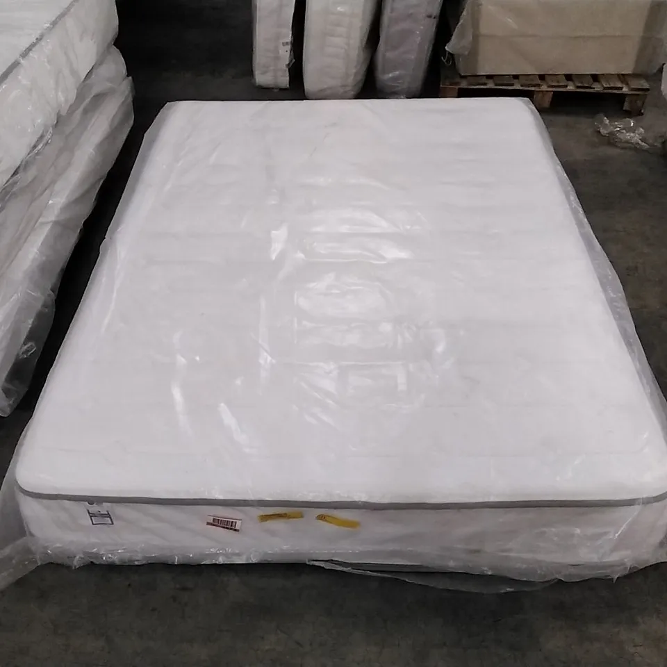 QUALITY BAGGED NOVILLA 27CM ORTHO MEMORY FOAM POCKET SPRUNG MATTRESS - 150CM KING SIZE 