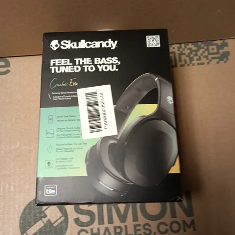 SKULLCANDY CRUSHER EVO WIRELESS HEADPHONES – BLACK 