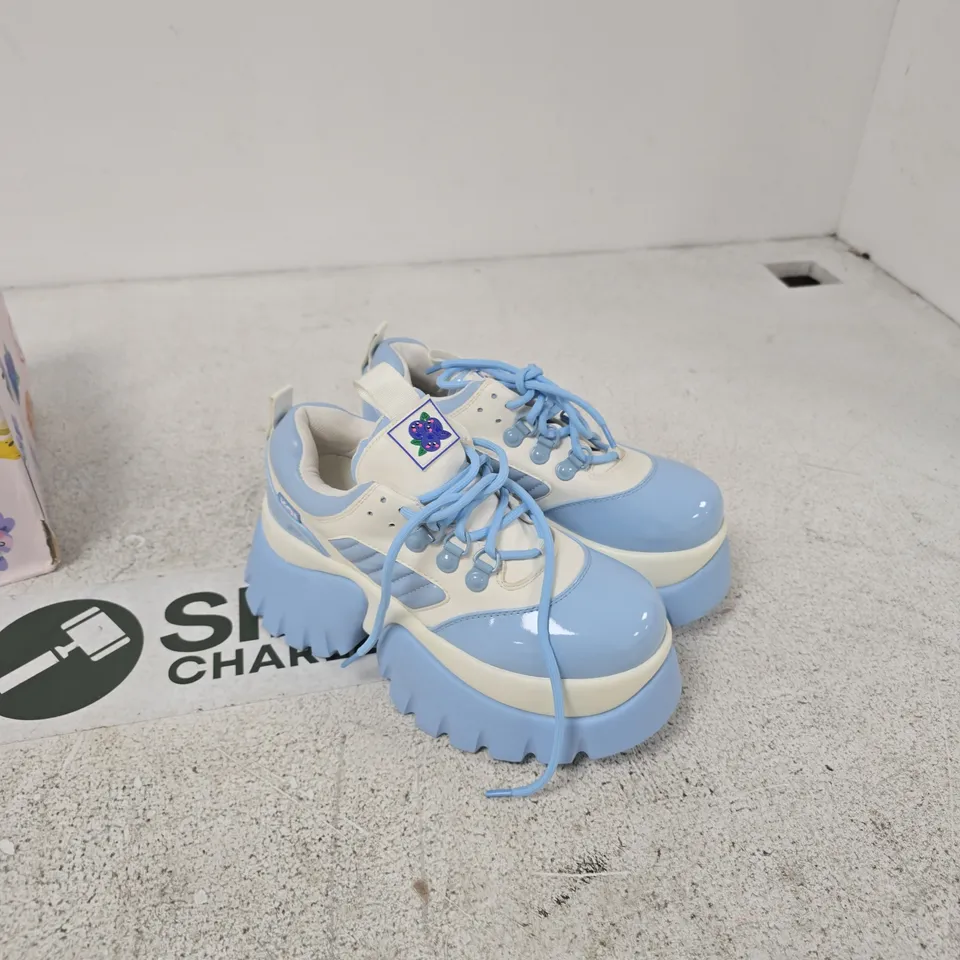 KOI BLUEBERRY SMOOTHIE TRAINERS – UK5 (BLUEBERRY-BLUE)