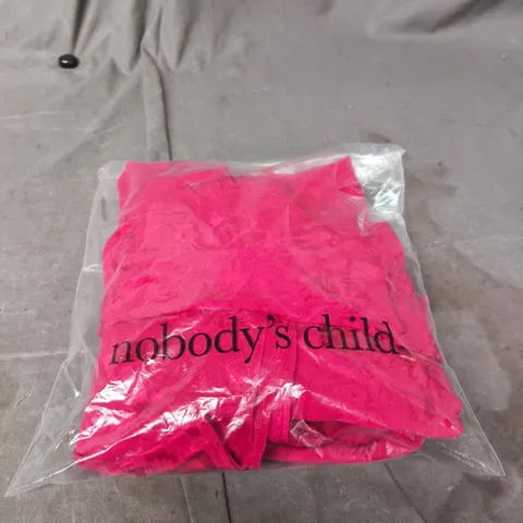 BAGGED NOBODYS CHILD FIFI MAXI DRESS – PINK, UK8 (EU36)