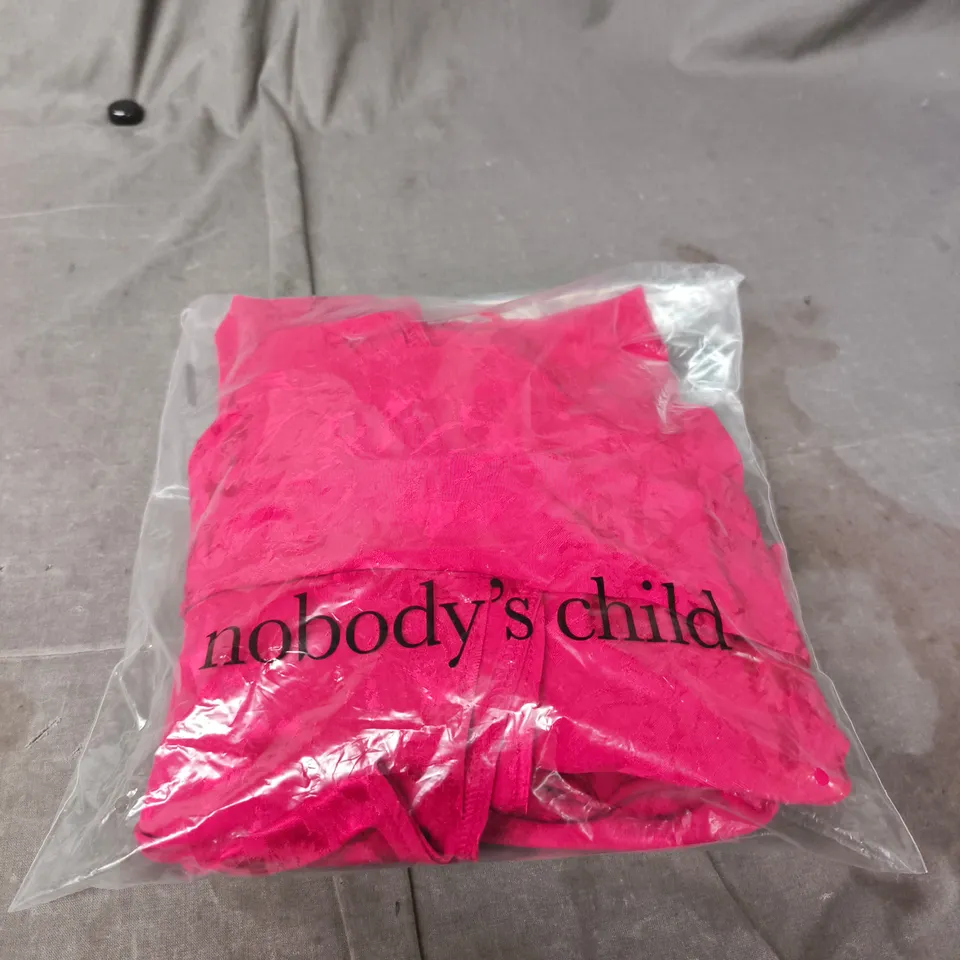 BAGGED NOBODYS CHILD FIFI MAXI DRESS – PINK, UK8 (EU36)