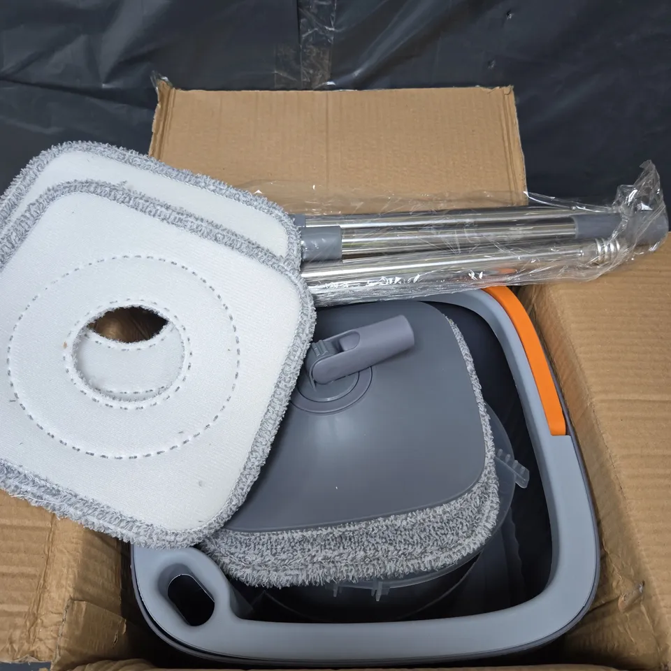 BOXED UNBRANDED FLOOR CLEANER & BUCKET 