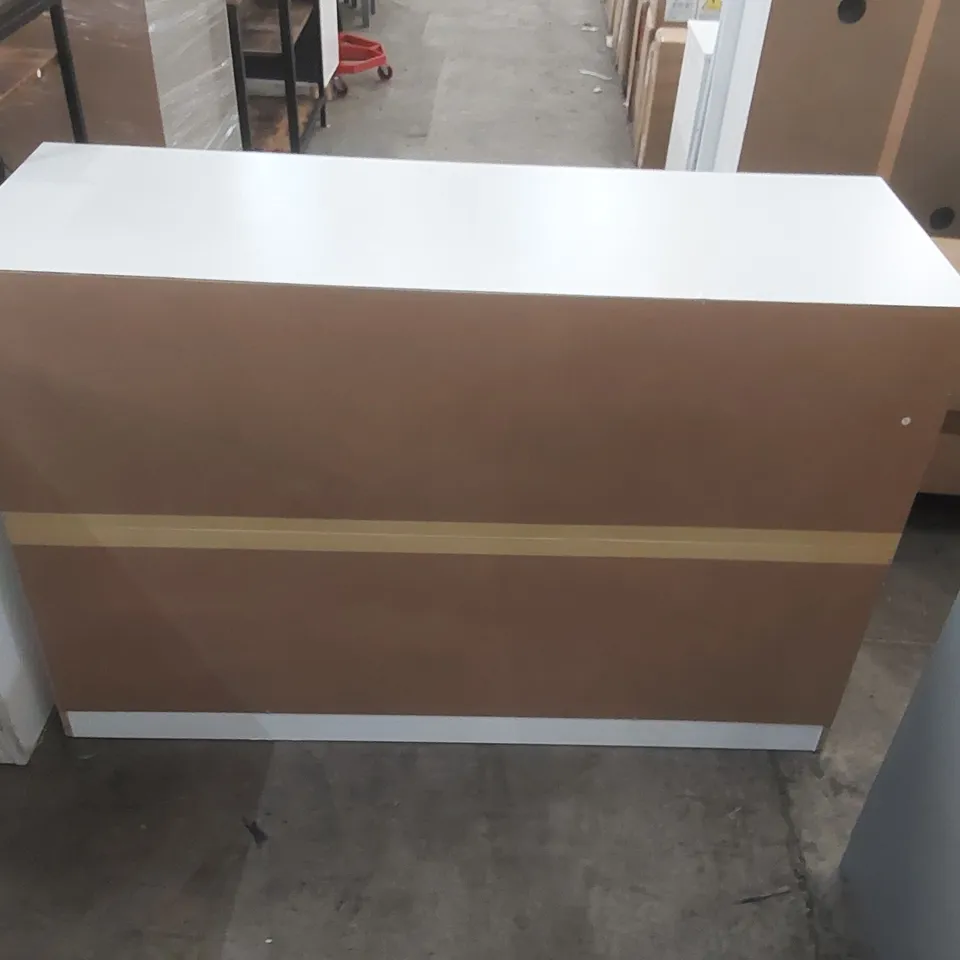 WOODEN 6 DRAWER CHEST - WHITE