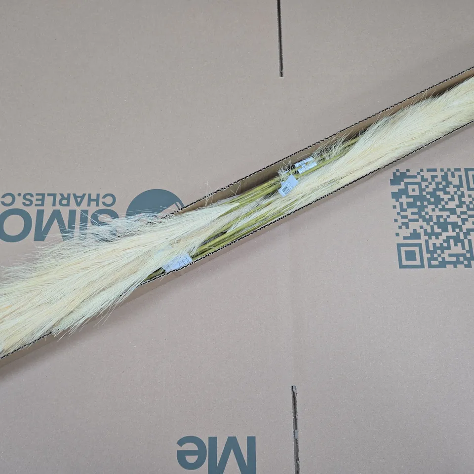 12 X GISELA GRAHAM FAUX PAMPAS GRASS STRANDS 