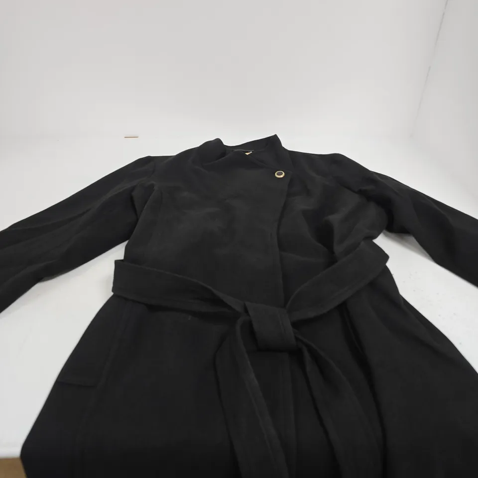 LA MAREY SIGNATURE BLACK COAT – XL – 100% POLYESTER
