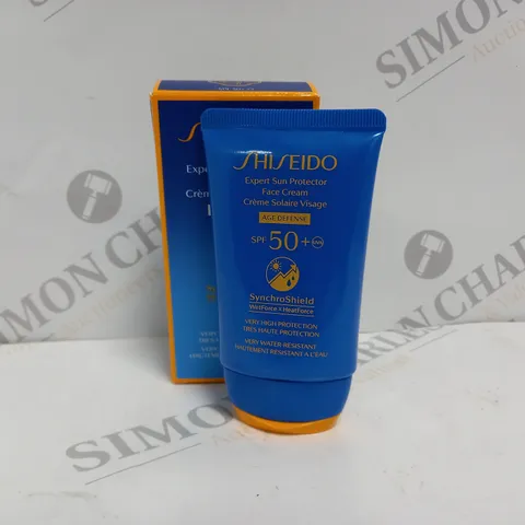 BOXED SHISEIDO EXPERT SUN PROTECTOR FACE CREAM 50ML 