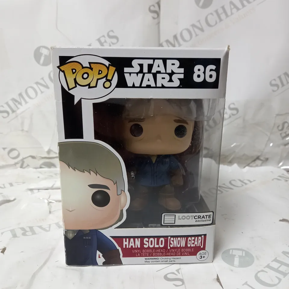 STAR WARS EPISODE VII POP! VINYL FIGURE HAN SOLO (SNOW GEAR) 9 CM