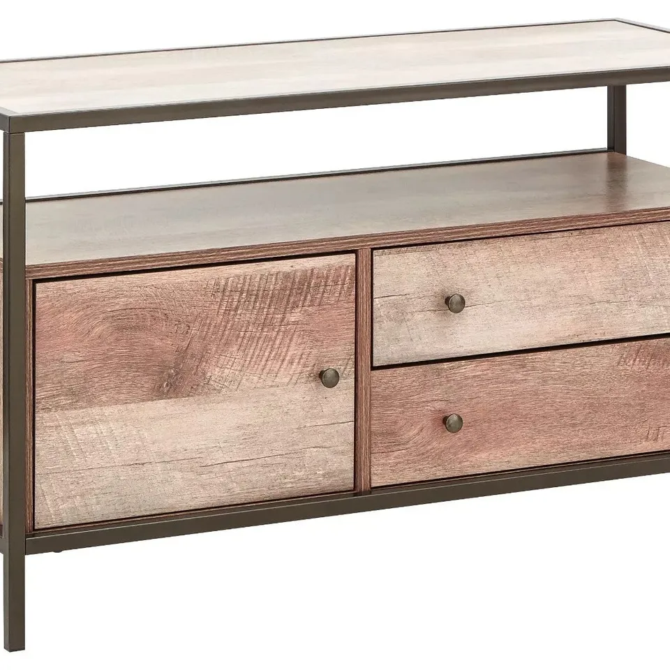BRAND NEW BOXED BRUNEL TV UNIT - WALNUT