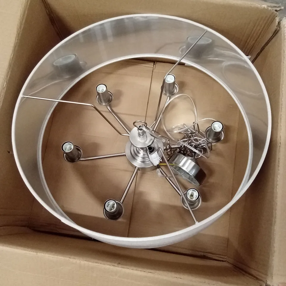 BOXED LANDOVER 6-LIGHT DRUM CHANDELIER 