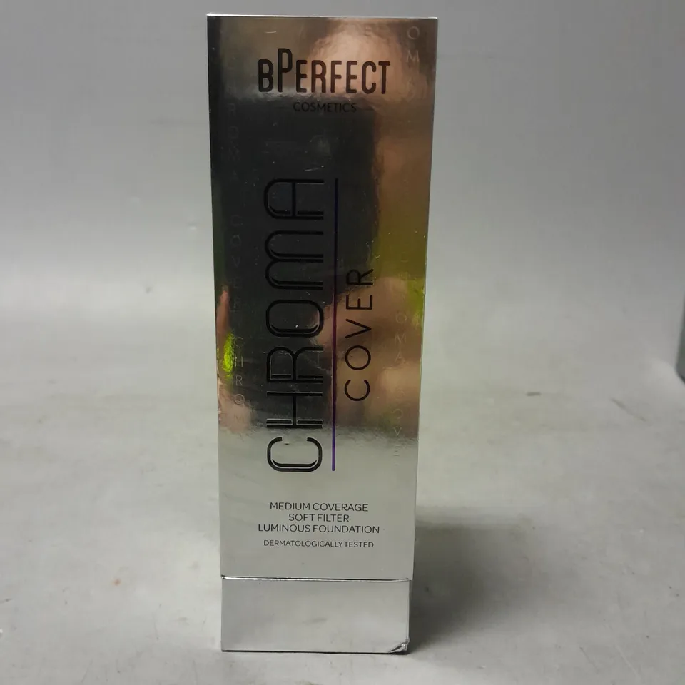 SEALED BPERFECT CHROMA COVER MEDIUM COVERAGE SOFT FILTER LUMINOUS FOUNDATION SHADE N4 30ML