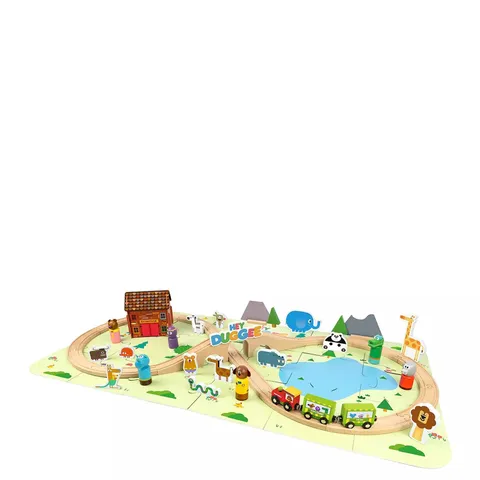 BOXED HEY DUGGEE TRAIN SET WITH 3D FIGURES