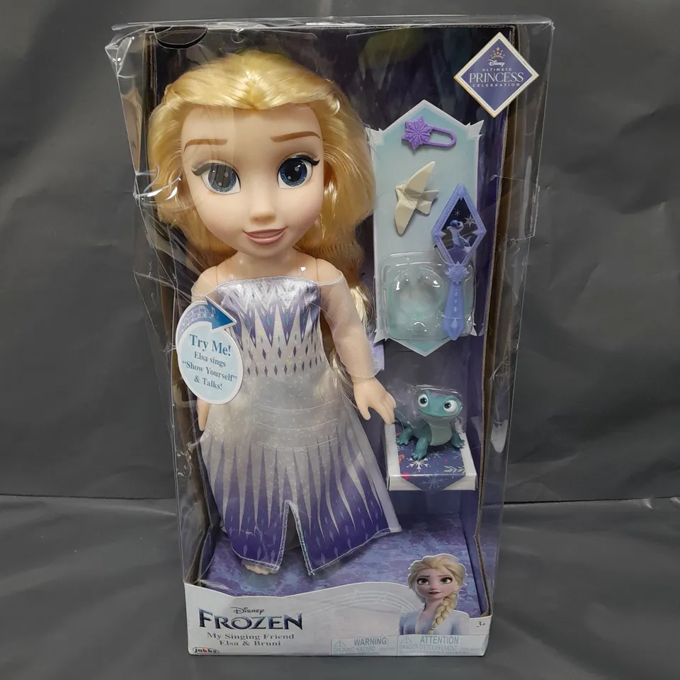 BOXED DISNEY FROZEN 2 ELSA THE SNOW QUEEN FEATURE DOLL