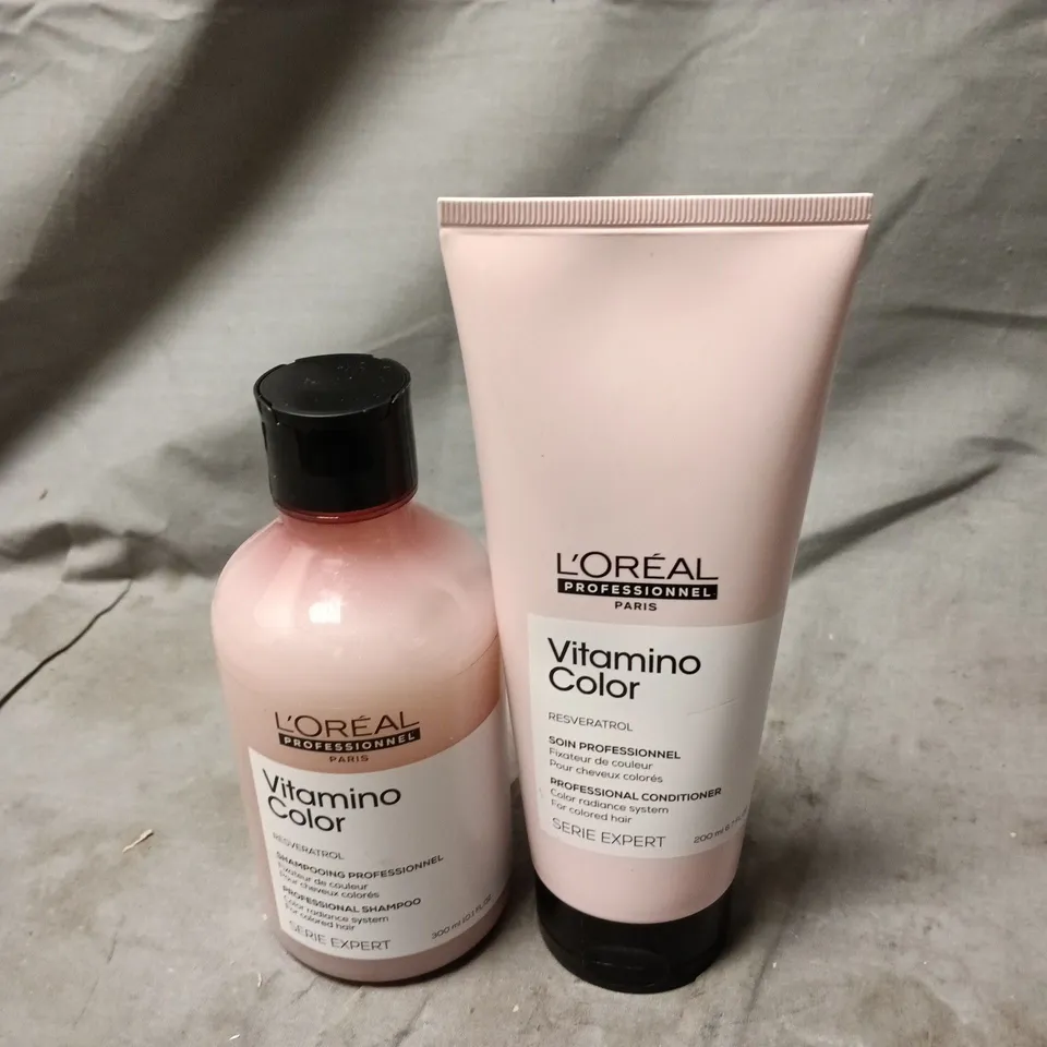 L'OREAL PROFESSIONAL PARIS VITAMINO COLOR SHAMPOO 300ML + CONDITIONER 200ML