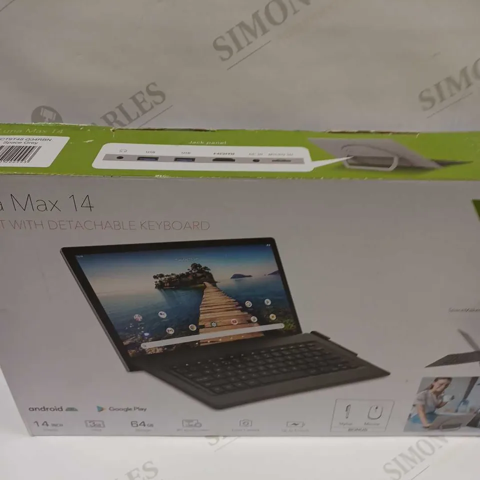 VENTURER LUNA MAX 14 TABLET WITH DETACHABLE KEYBOARD 