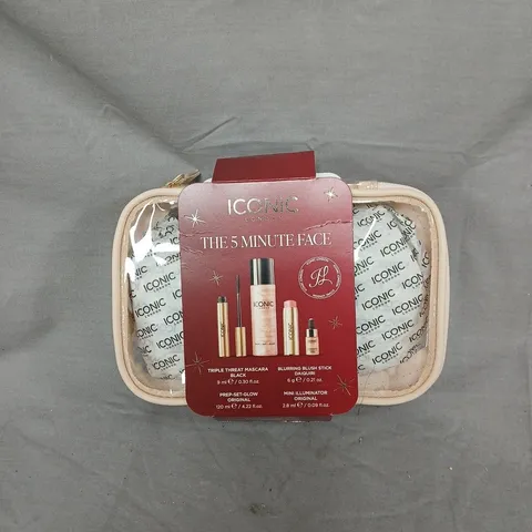 ICONIC LONDON THE 5 MINUTE FACE GIFT SET