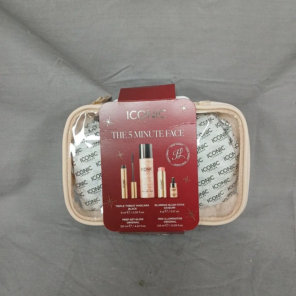 ICONIC LONDON THE 5 MINUTE FACE GIFT SET