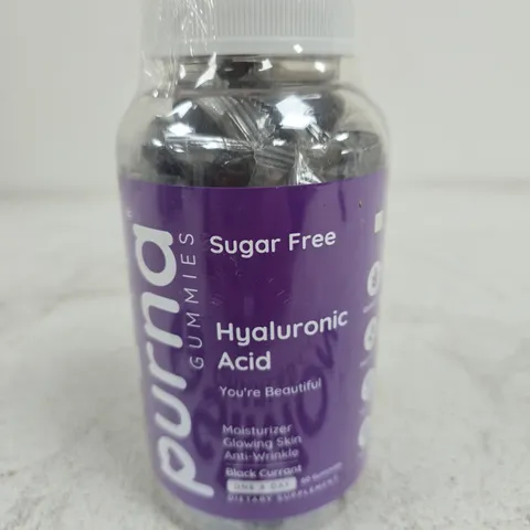 PURNA GUMMIES HYALURONIC ACID SUGAR FREE DIETARY SUPPLEMENTS
