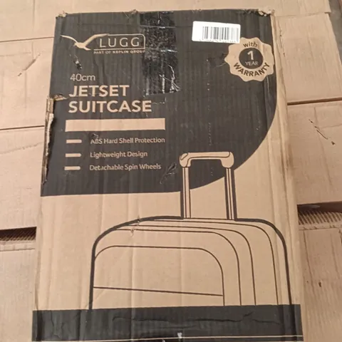 BOXED LUGG TRAVEL SUITCASE