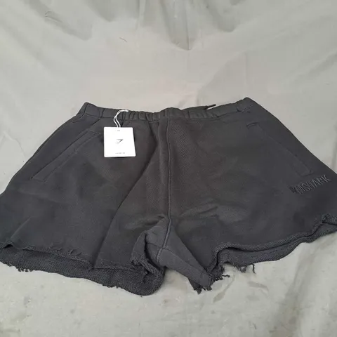 GYMSHARK LOOPBACK SWEAT SHORTS SIZE M
