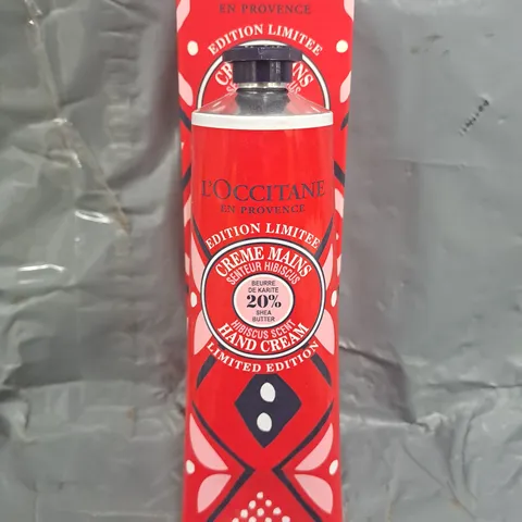 L'OCCITANE LIMITED EDITION HIBISCUS SCENT HAND CREAM (150ML)
