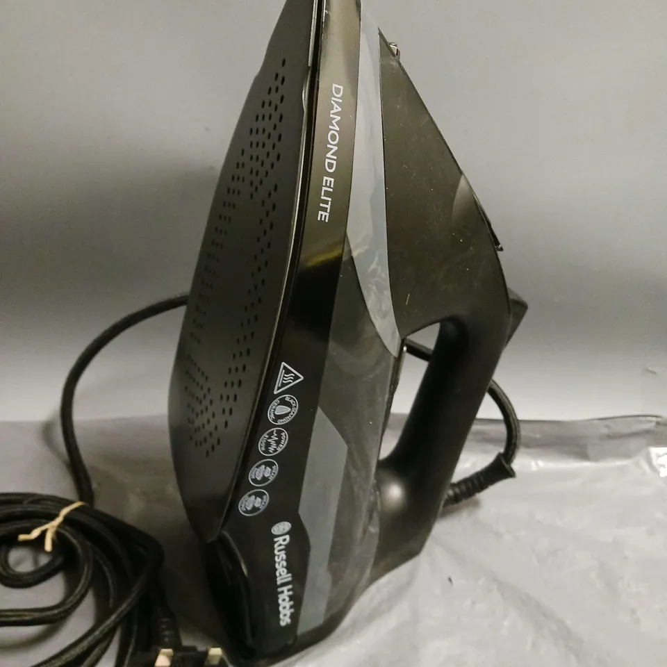 UNBOXED RUSSELL HOBBS DIAMOND ELITE IROIN