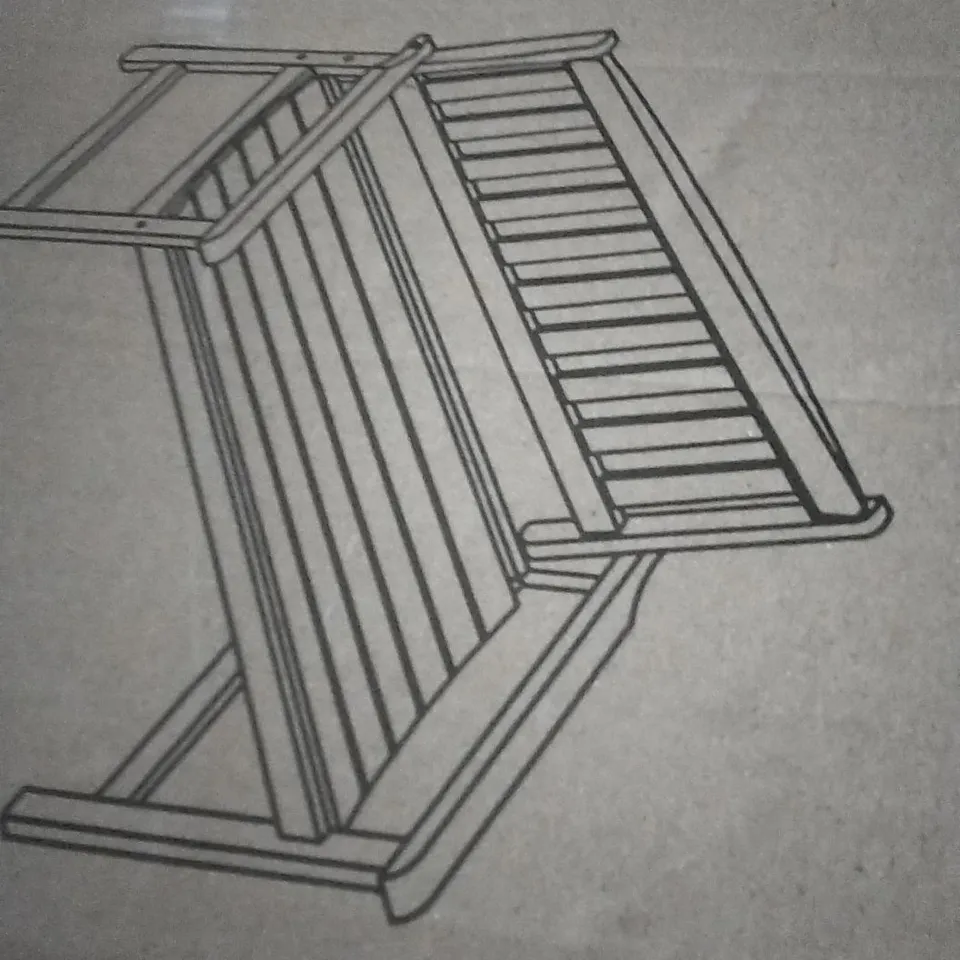 BOXED NEWBURY WOODEN BENCH