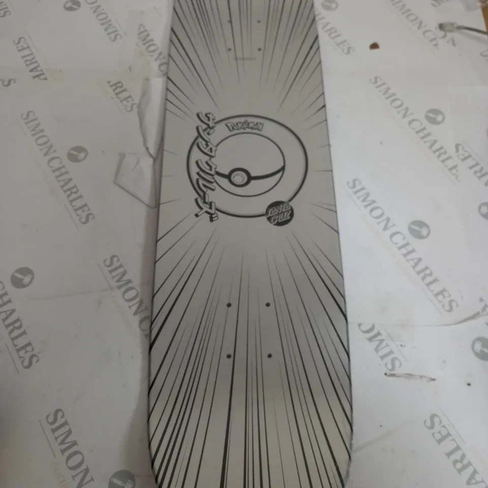 SANTA CRUZ POKEMON BLING BAG SKATEBOARD (CHARMANDER HOLO FOIL)