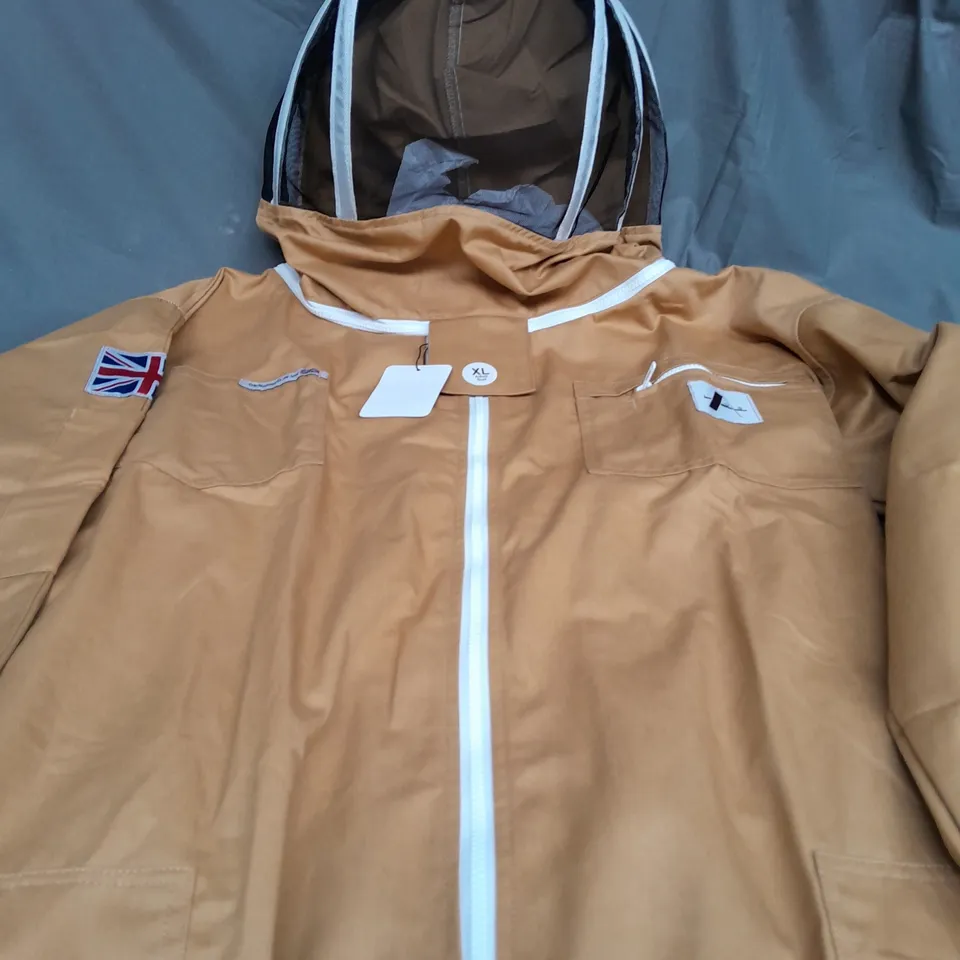 AGS BEEKEEPERS COTTON BEEKEEPING SUIT PROFESSIONAL CLOTHING EQUIPMENT BEE SUIT PROTECTIVE SUIT - XL