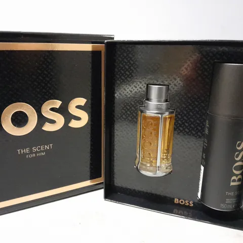 BOXED BOSS THE SCENT EAU DE TOILETTE 50ML GIFT SET