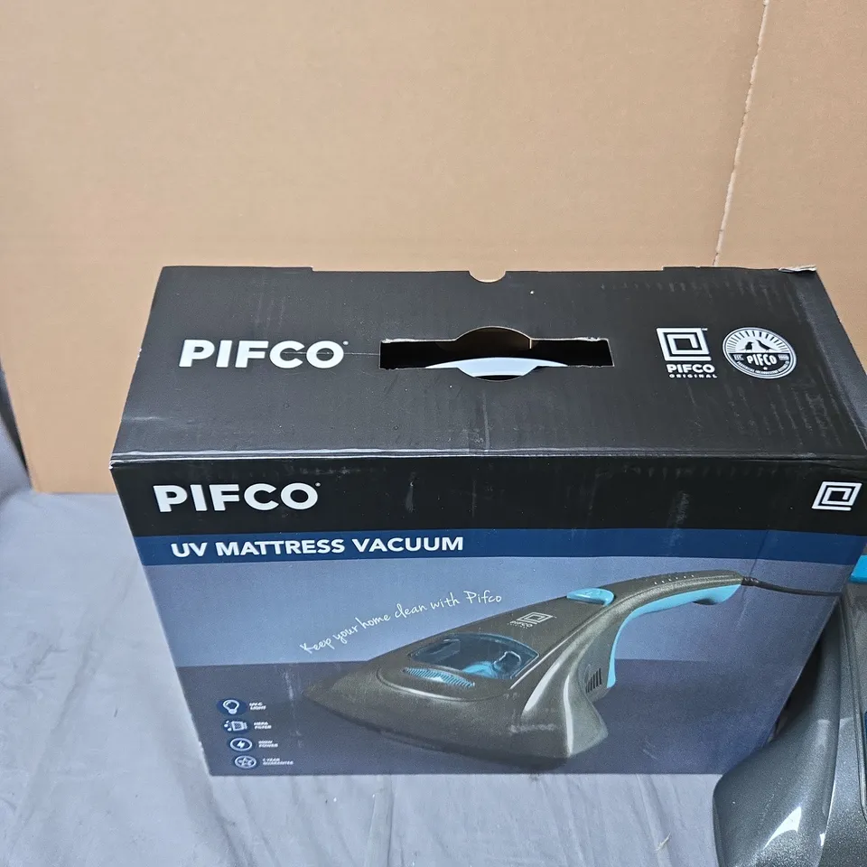 PIFCO UV MATTRESS VACUUM – BOXED NOT TESTED 