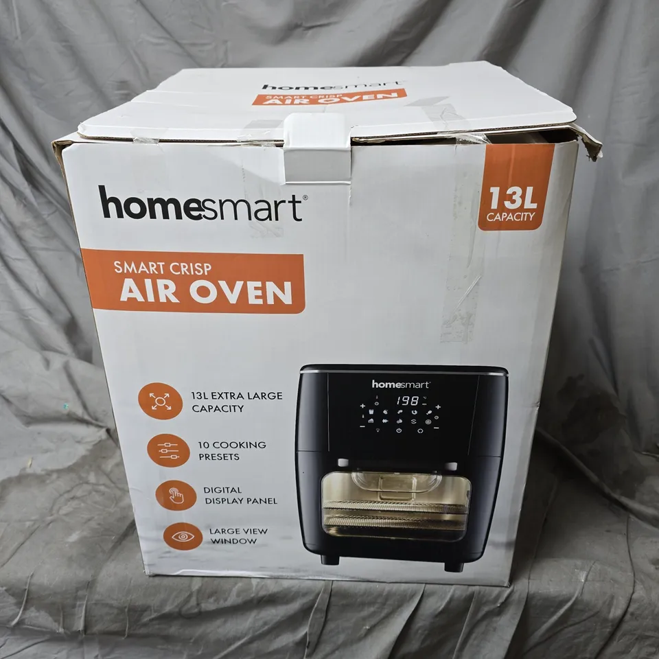 HOMESMART SMART CRISP AIR OVEN 13L BOXED