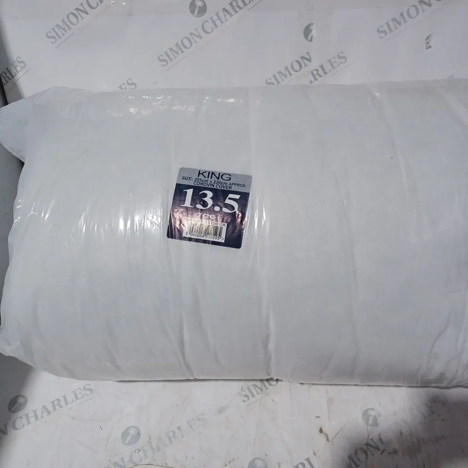 PACKAGED 13.5 TOG DUVET COVER - KING SIZE 