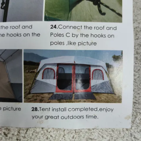 CAMPING TENT IN CARRY BAG
