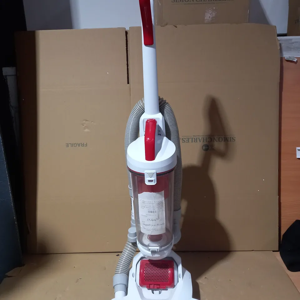 GOBLIN PET UPRIGHT VACUUM CLEANER - WHITE/RED