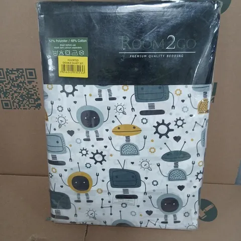 ROOM2GO PREMIUM BEDDING – DOUBLE DUVET SET (ASSORTED)