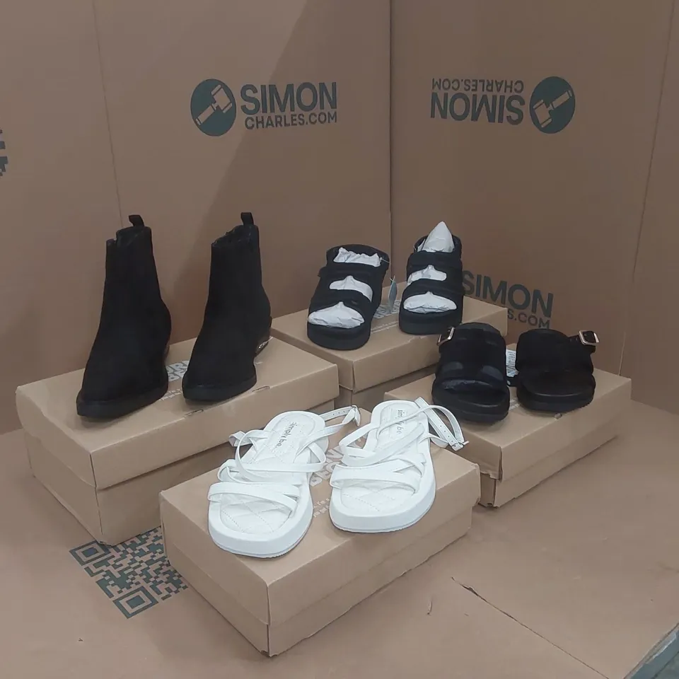 PALLET CONTAINING APPROXIMATELY 70x BRAND NEW ASSORTED DESIGNER SHOES INCLUDING: JD WILLIAMS BOOTS, SIMPLY BE SANDALS, ANTHOLOGY SANDALS ECT