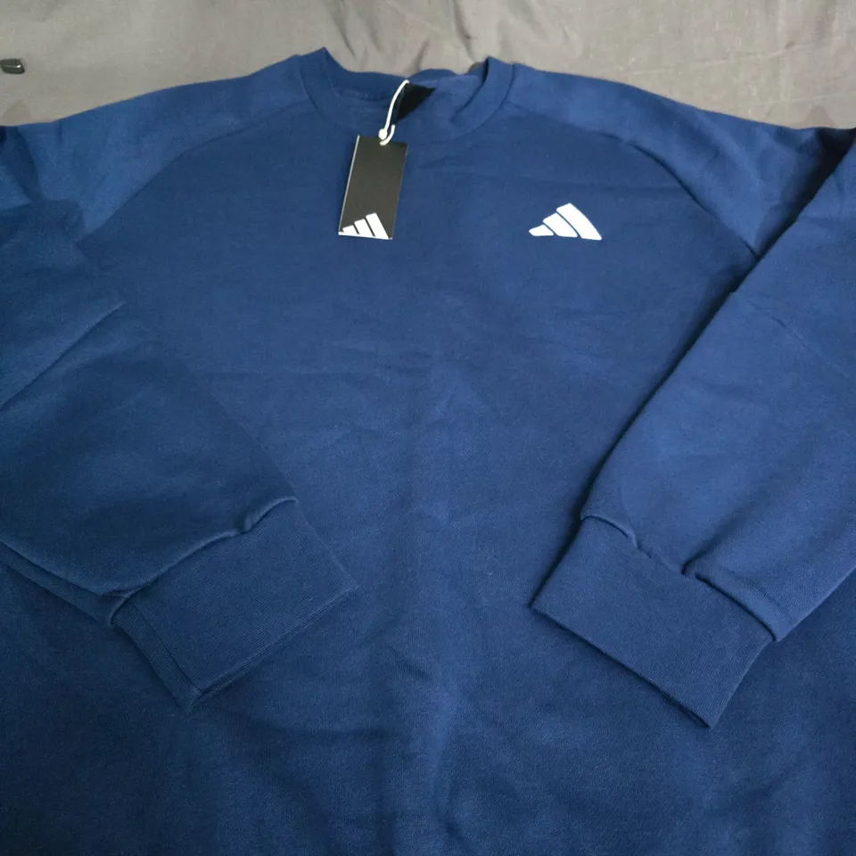 ADIDAS LOGO SWEATSHIRT - SIZE L