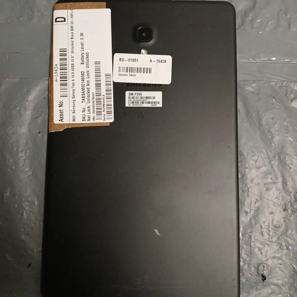 SAMSUNG GALAXY TAB A 