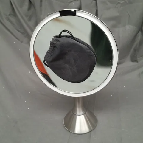 SIMPLEHUMAN 20CM SENSOR MIRROR WITH TOUCH-CONTROL BRIGHTNESS 10X MAG
