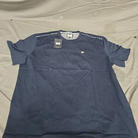 WEEKEND OFFENDER NAVY CREW NECK T-SHIRT – 3XL
