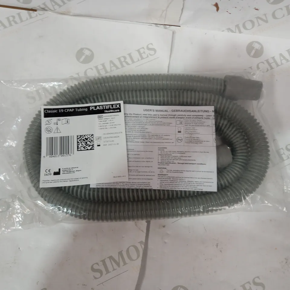 PLASTIFLEX CLASSIC 19 CPAP TUBING