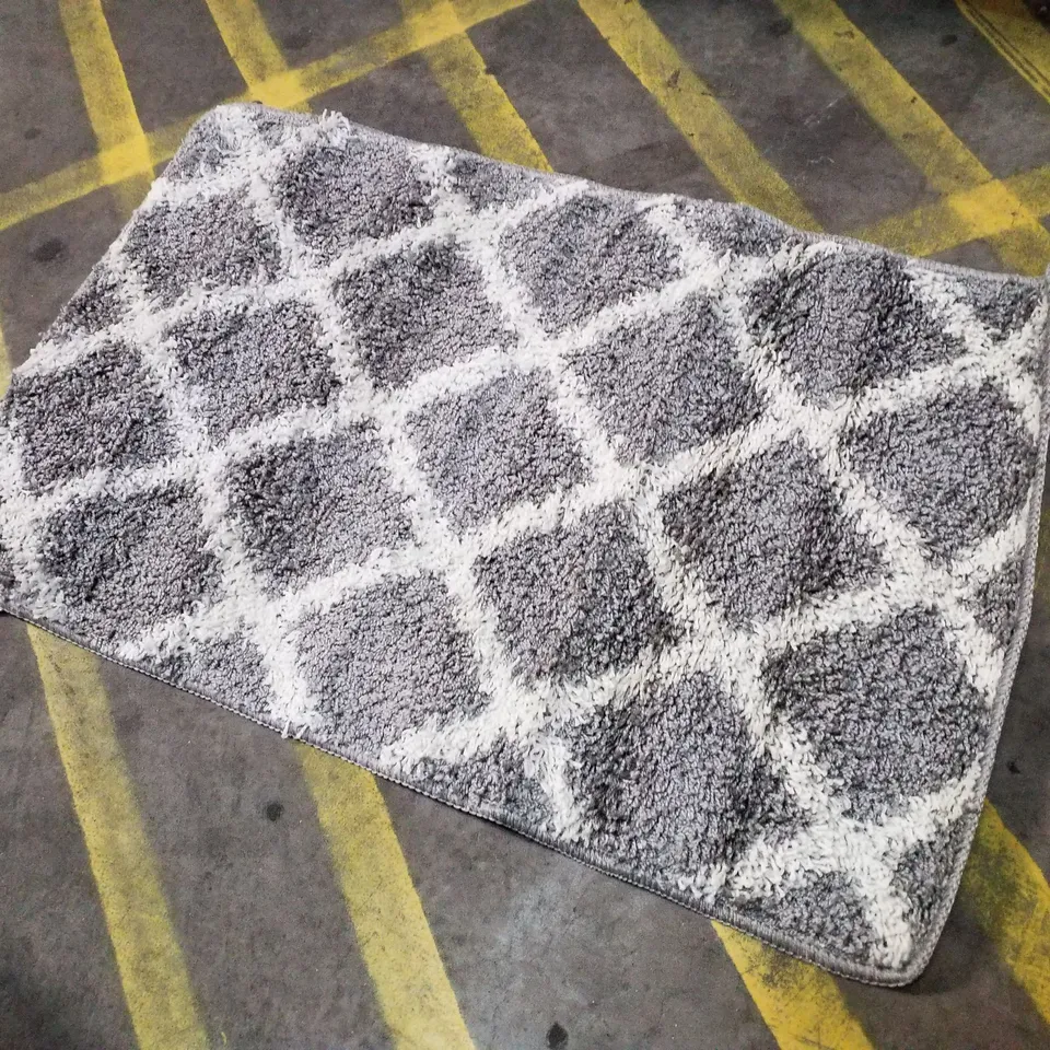 BRAND NEW PACO HOME SIDE 506 BATH MAT IN GREY - 50×80CM