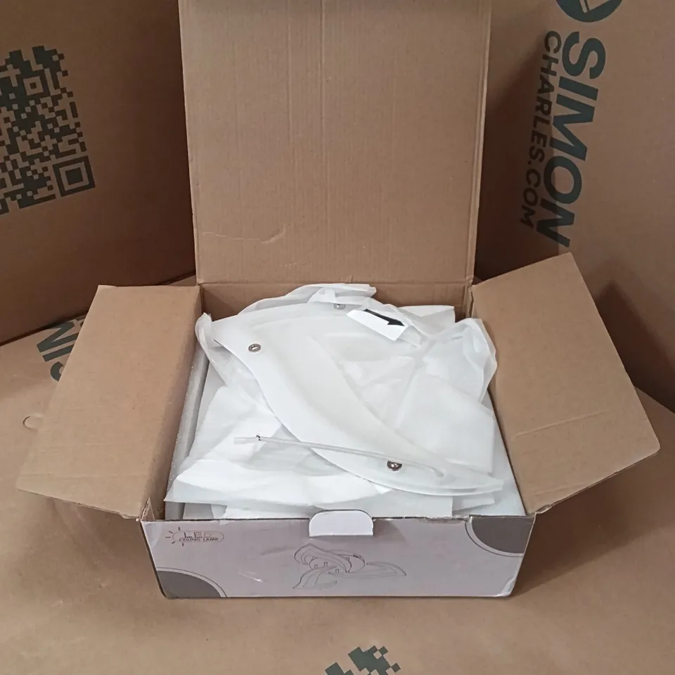 BOXED LED CEILING LAMP - WHITE (1 BOX)
